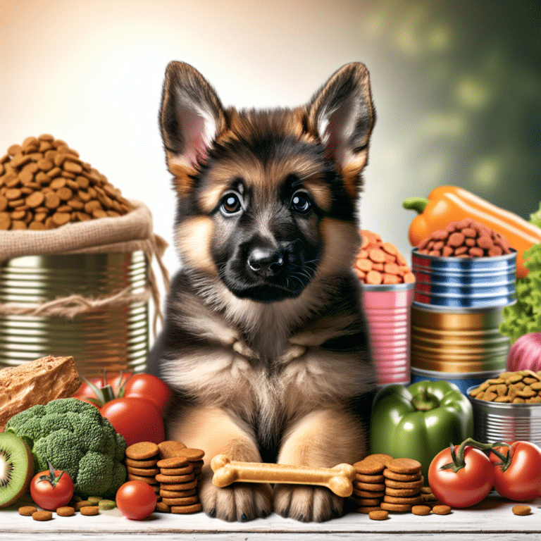 How to Choose the Right Food for Your German Shepherd Puppy