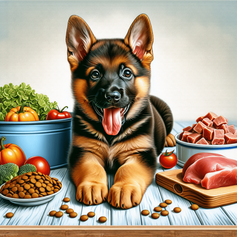 Best Food Options for German Shepherd Puppies