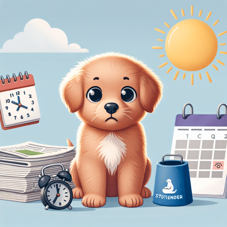 Puppy Potty Problems? A Foolproof Training Schedule