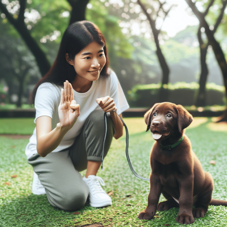Stay Command for Puppies: Ensuring Safety and Discipline