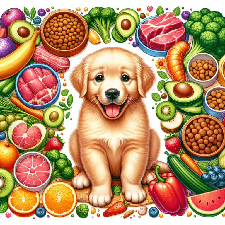 Best Nutritional Choices for Your Golden Retriever Puppy