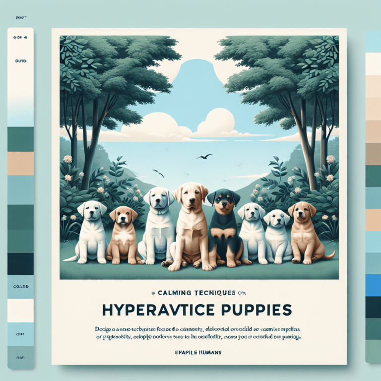  "Unleash the Calm: Techniques for Calming Hyper Puppies