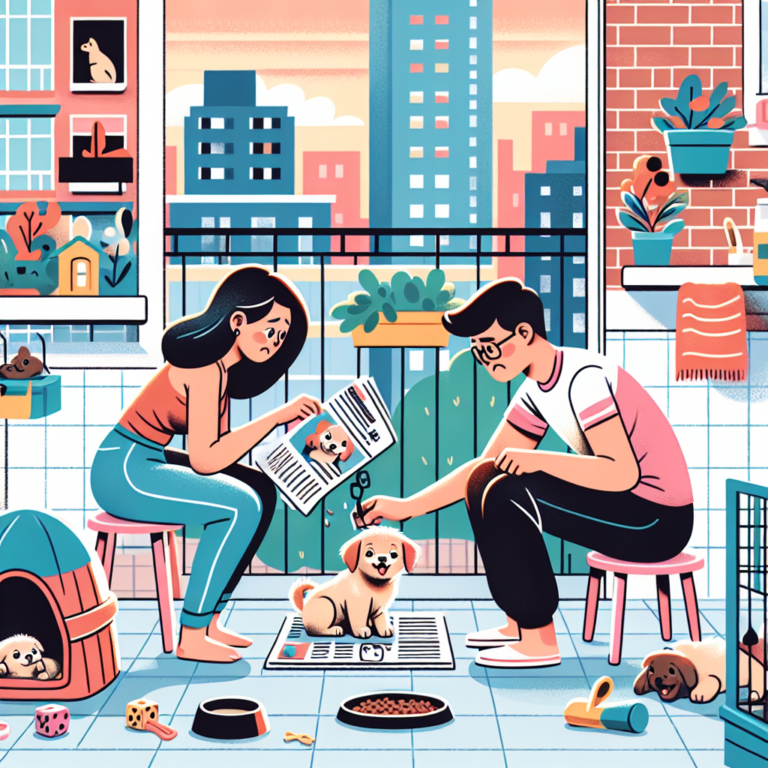 The Apartment Dweller's Guide to House Training Puppies