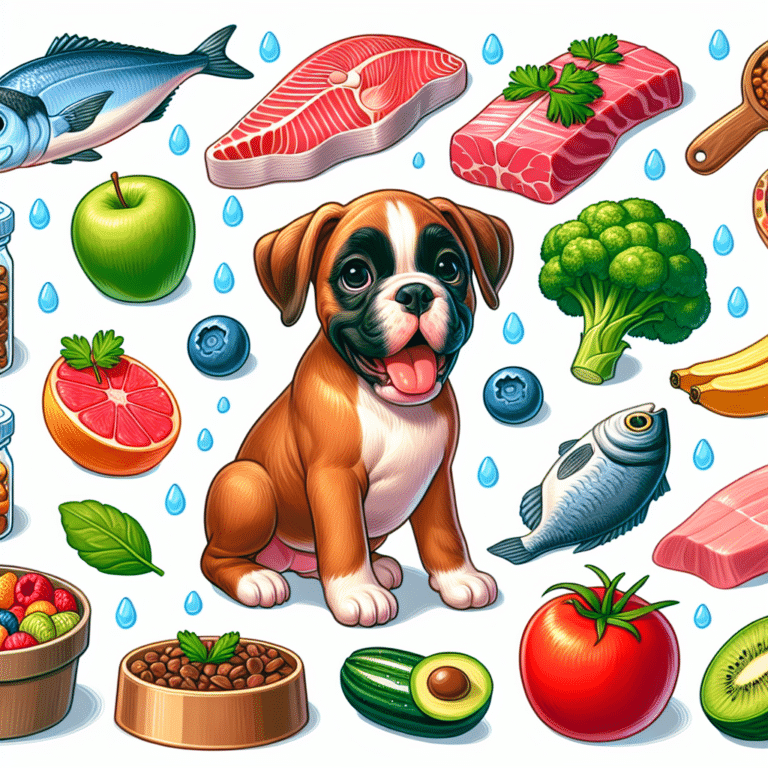 Top Food Choices for Boxer Puppies