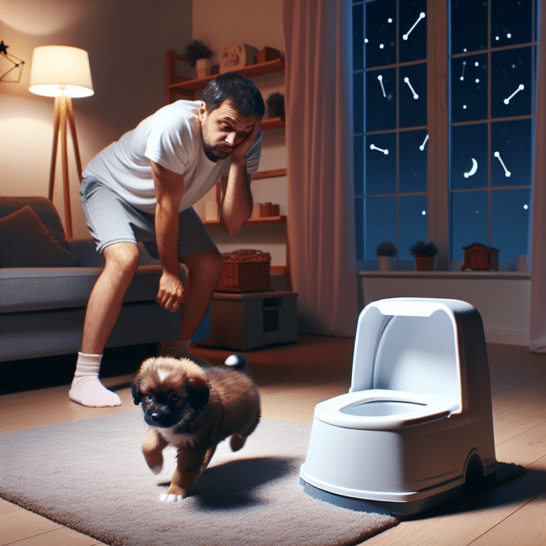 Navigating the Hurdles of Potty Training Puppies at Night