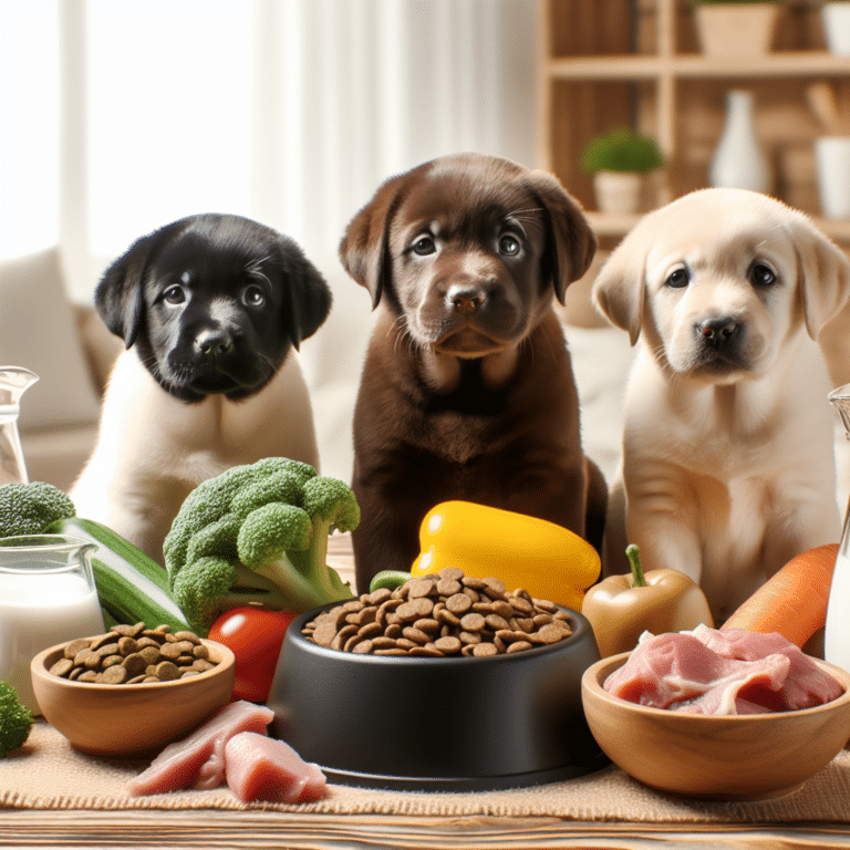 Labradors Puppies: Optimum Diet for Healthy Growth