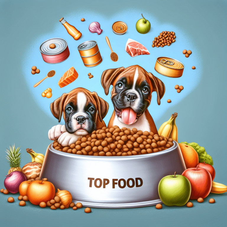 Top Food Choices for Boxer Puppies