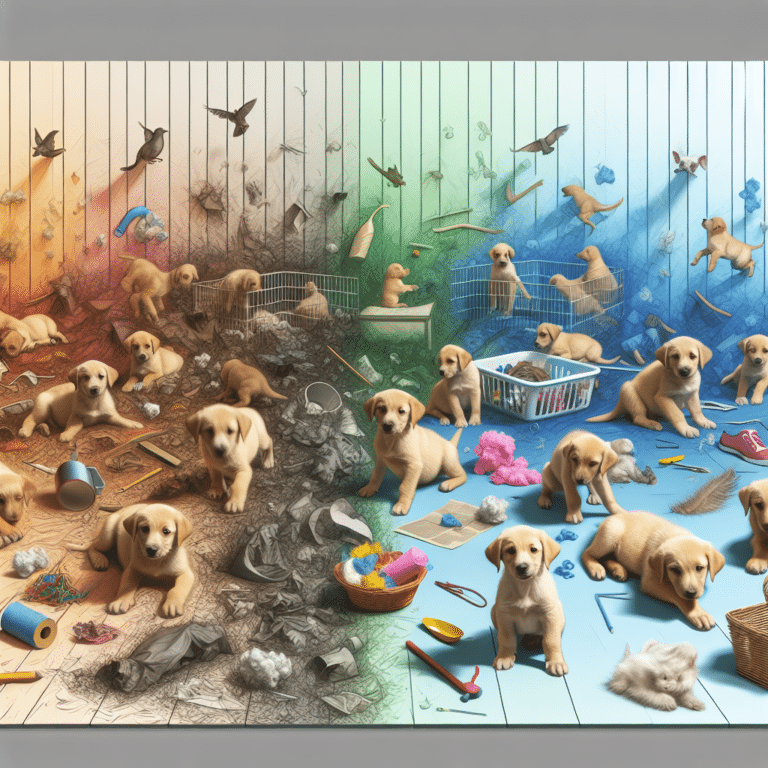  

"From Chaos to Calm: Tackling Destructive Behavior in Puppies