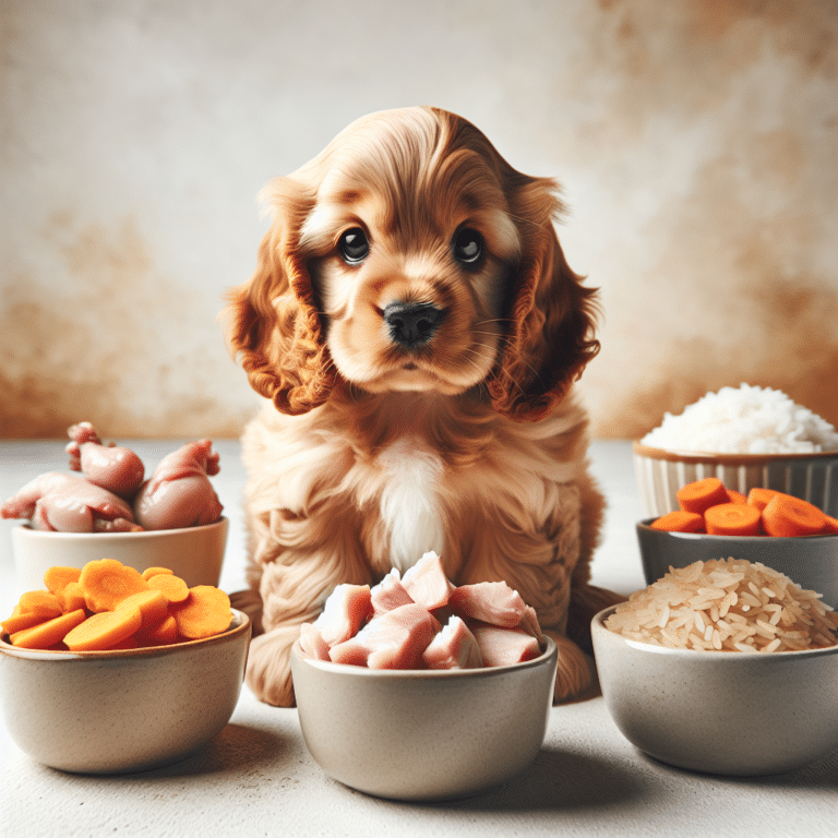 The Best Cuisine for Cute Cocker Spaniel Puppies