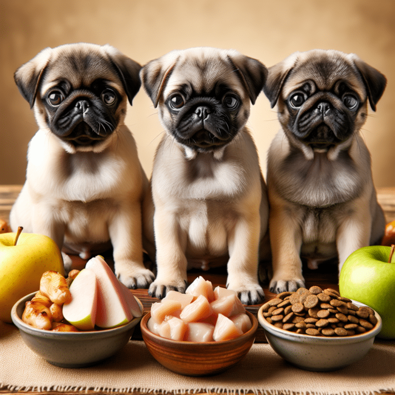 Best Food Choices for Pug Puppies".
