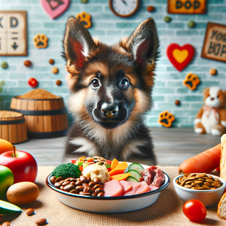 The Ideal Diet for German Shepherd Puppies