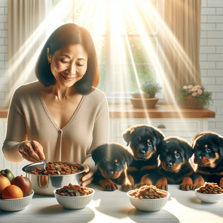 Feeding Rottweiler Puppies for a Healthy Future